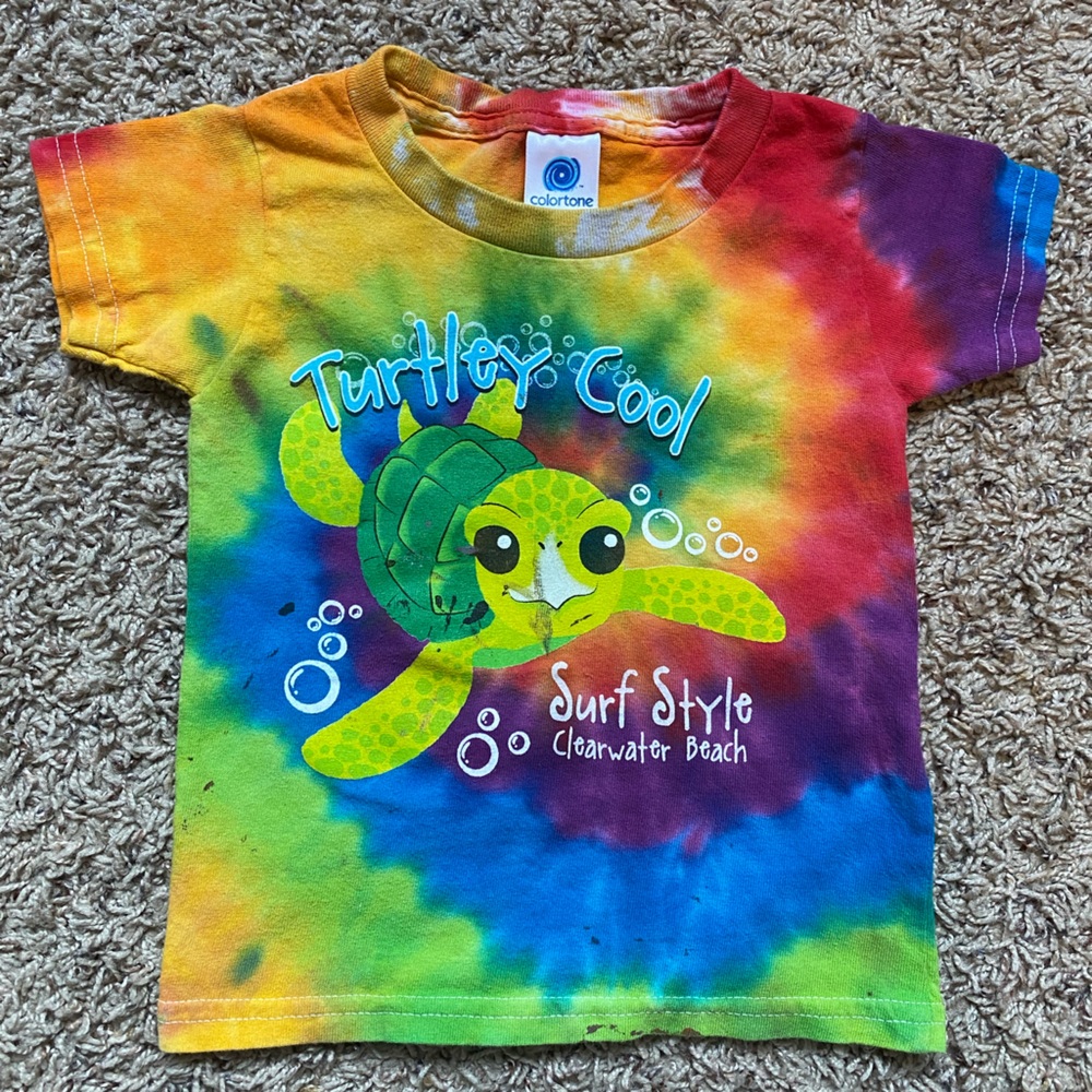 4/$10 Clearwater Beach Tie-dye Tshirt